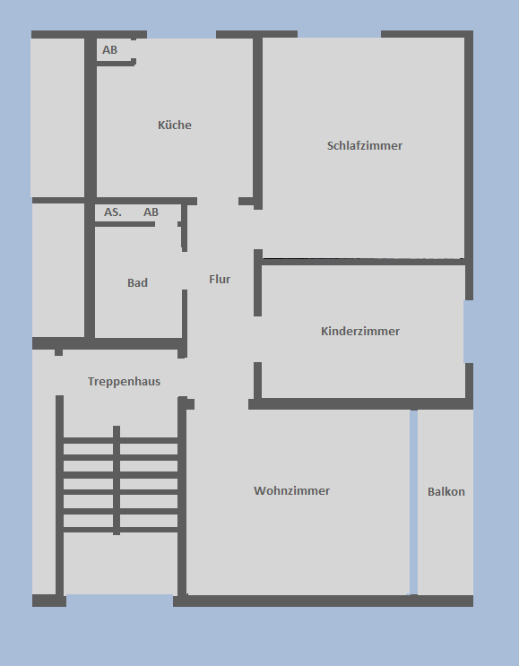 20220412 Sa46 1. OG rechts Grundriss 2 Reitweg Grundriss