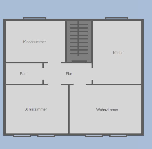 Reitweg Grundriss